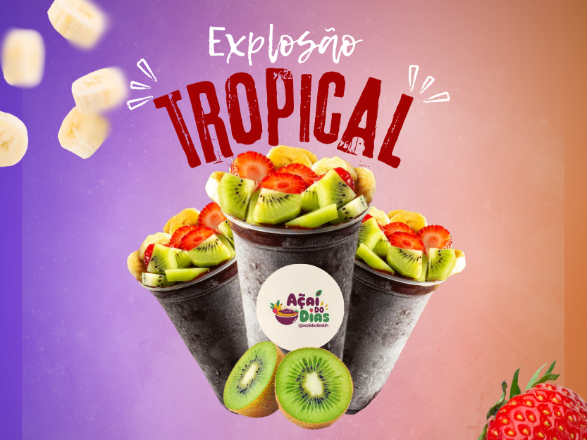 Explosão Tropical 🥝🍓🍌