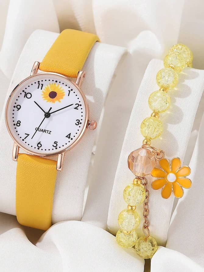 Montre jaune