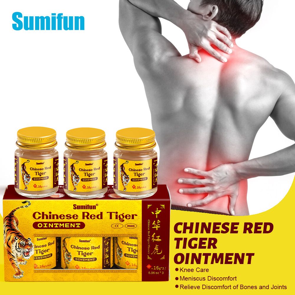 Sumifun Chinese Red Tiger Ointment – Relieve Joint & Bone Discomfort