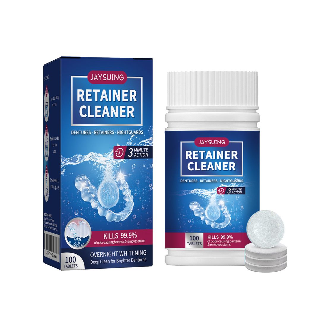 JaySuing Retainer Cleaner – Deep Micro-Cleaning for Dentures & Retainers