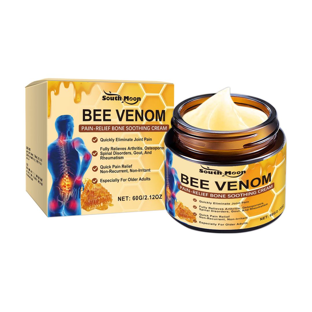 South Moon Bee Venom Pain-Relief Bone Soothing Cream – Arthritis & Joint Pain Relief