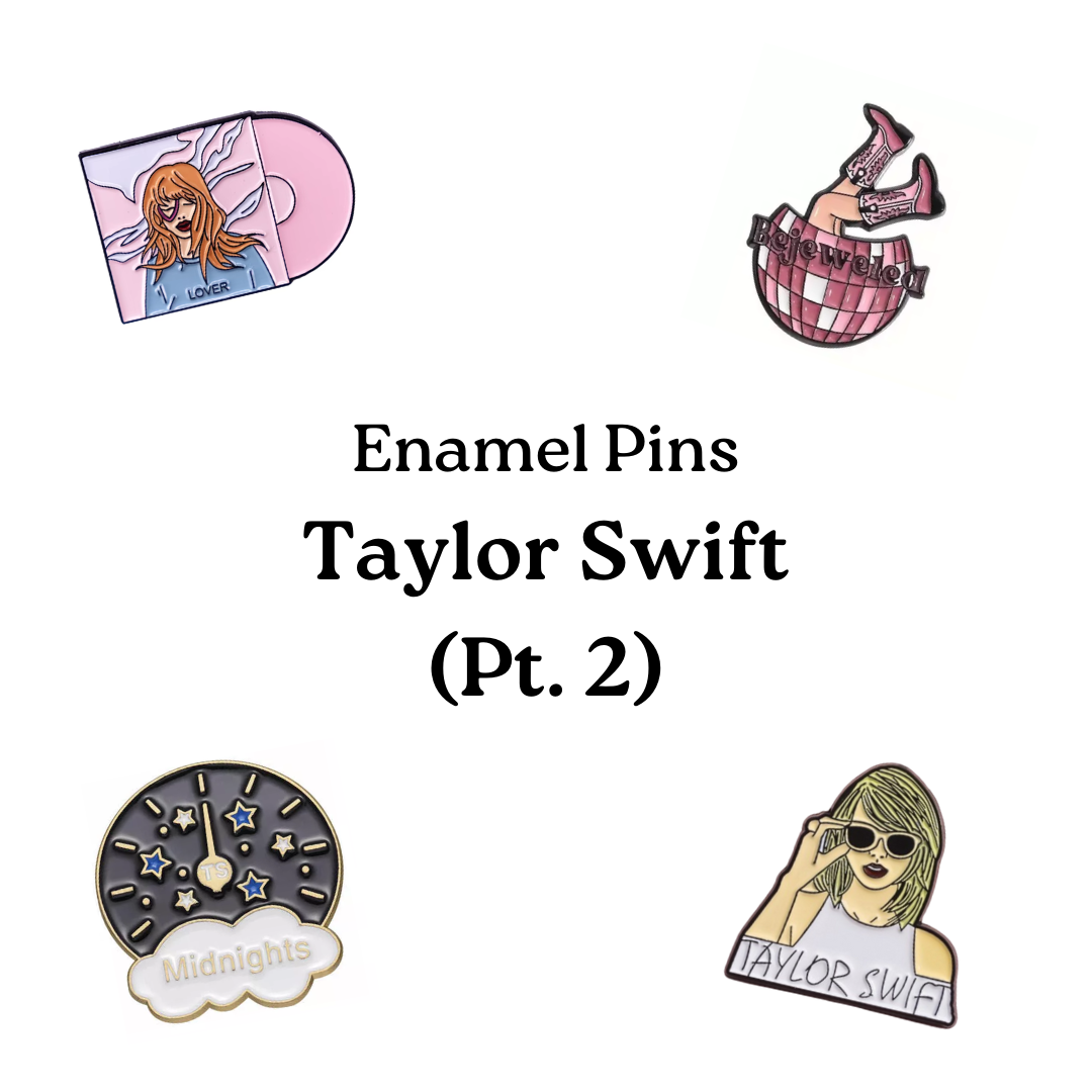 Enamel Pins - Taylor Swift (pt 2)