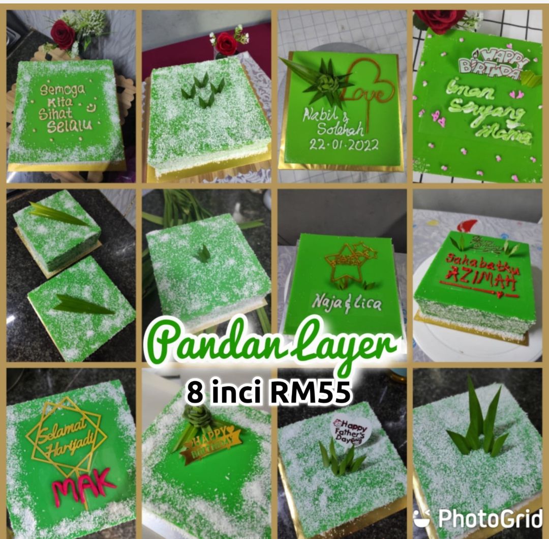 Pandan Layer 8 inch