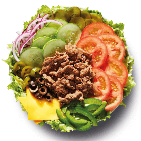 Cheese Steak Salad