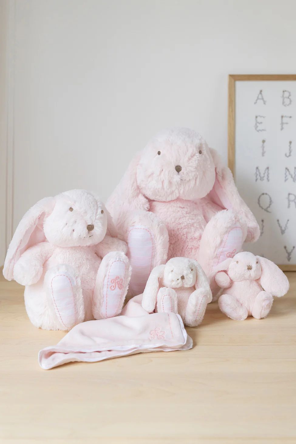 Tartine et chocolat - Augustin The Rabbit (35 cm Pale pink)