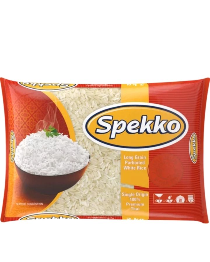 2 Kg Spekko Long Grain Parboiled Rice 