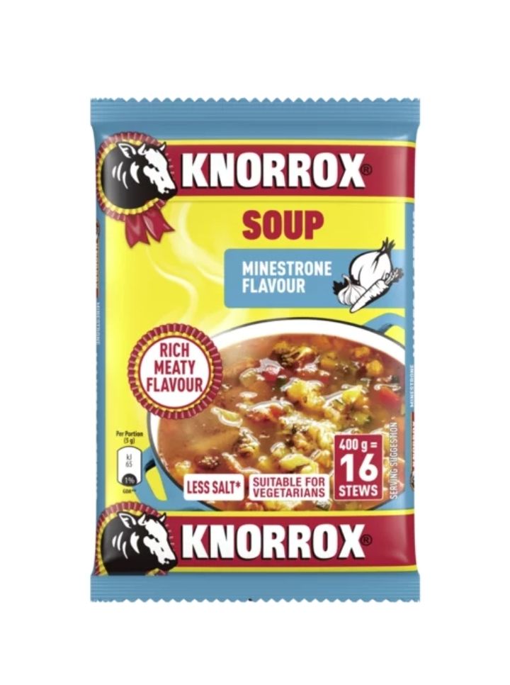 400g Knorrox Minestrone Flavoured Thickening Soup 