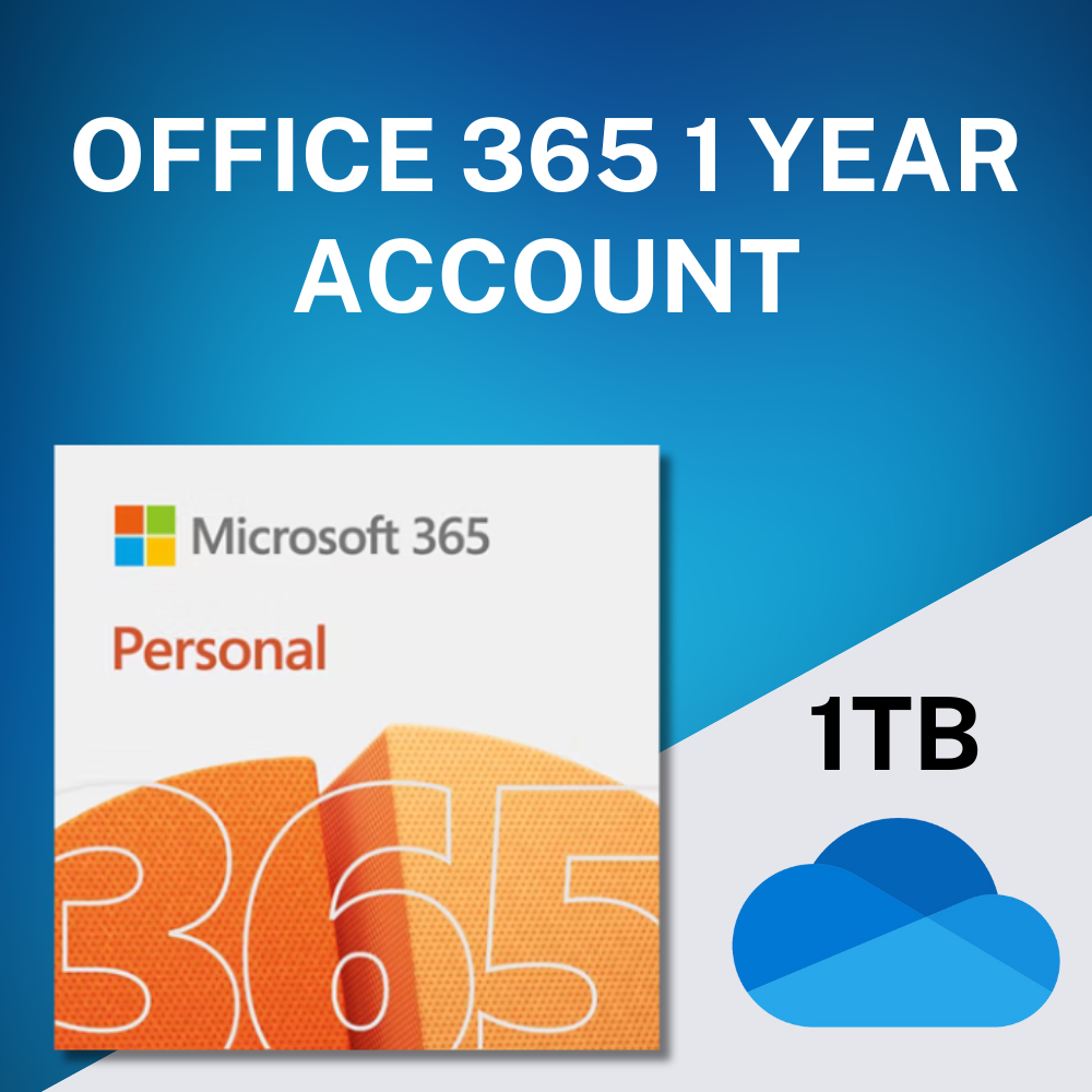 OFFICE 365 1 YEAR ACCOUNT