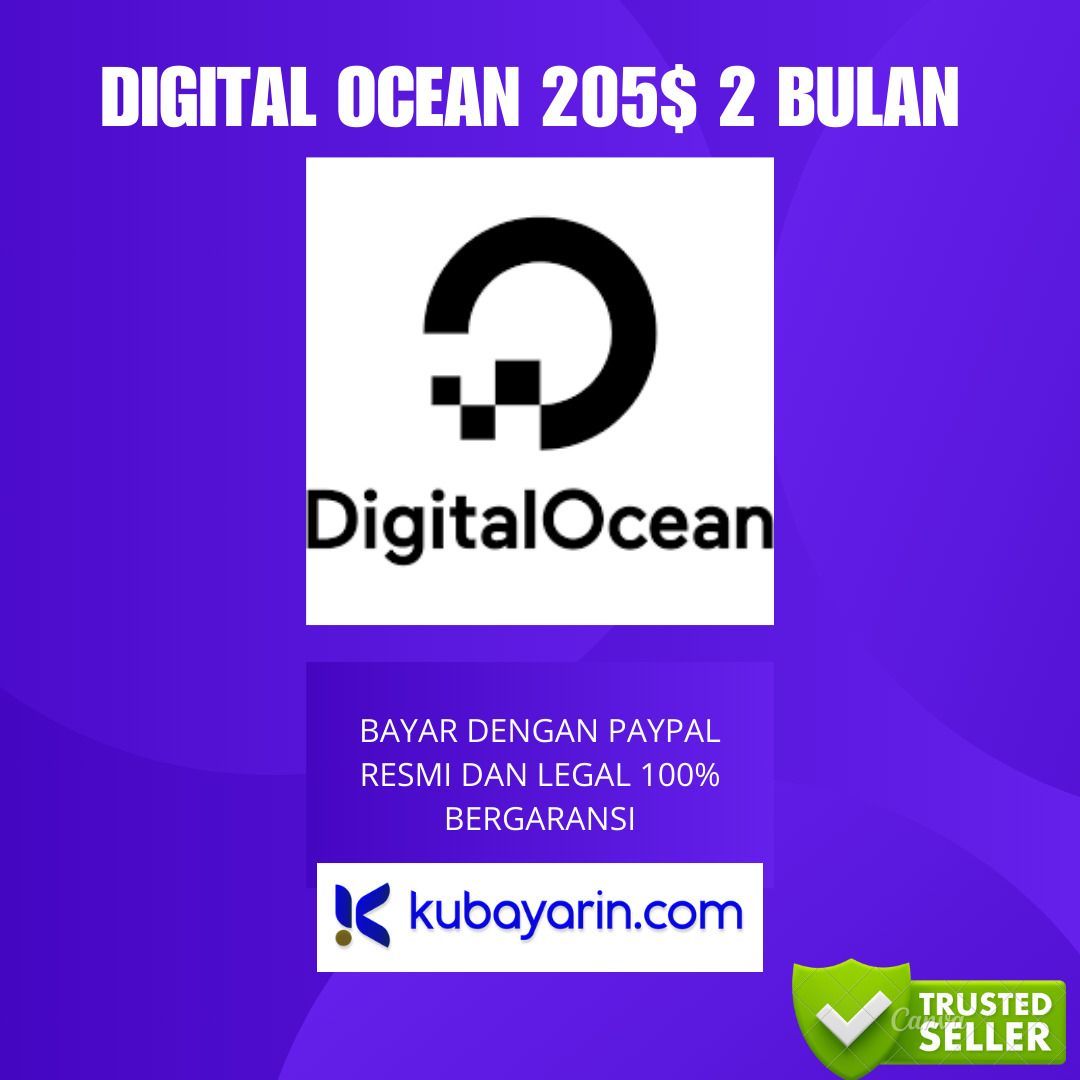 DIGITAL OCEAN BY PAYPAL RESMI 