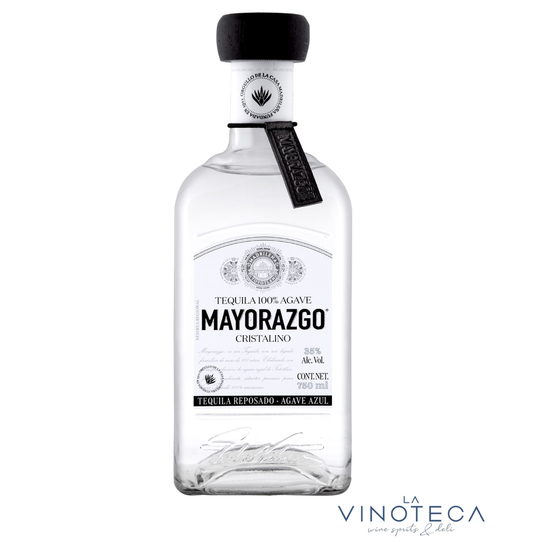 TEQUILA MAYORAZGO CRISTALINO 750ML