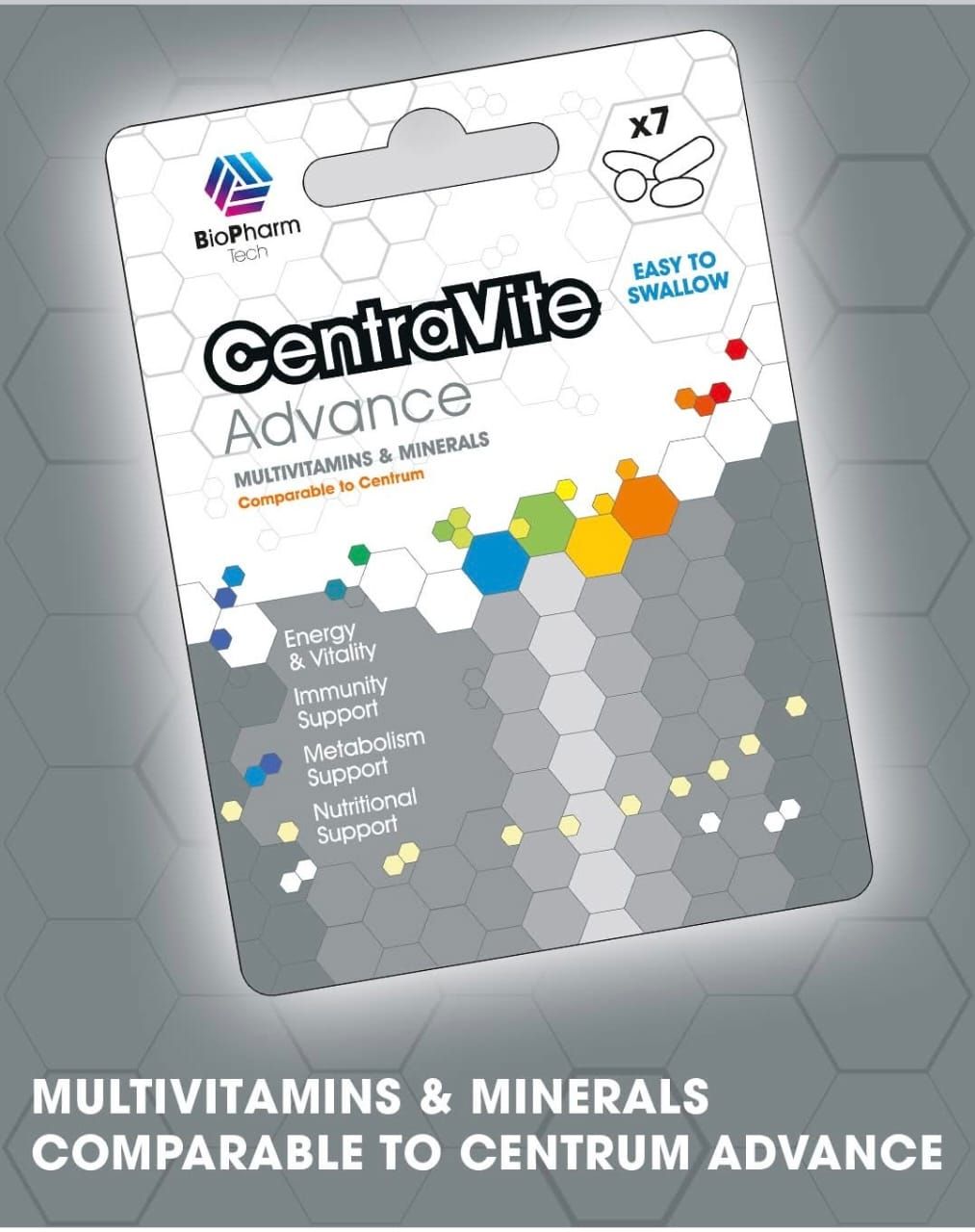 CentraVite Advance tabs. Buy 1 month supply and get 5% discount 