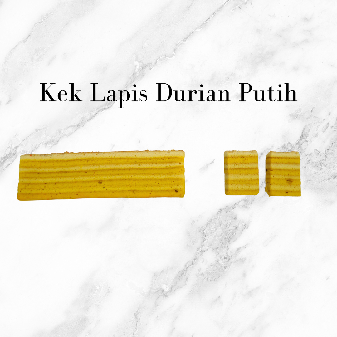 Kek Lapis Royal Durian Putih