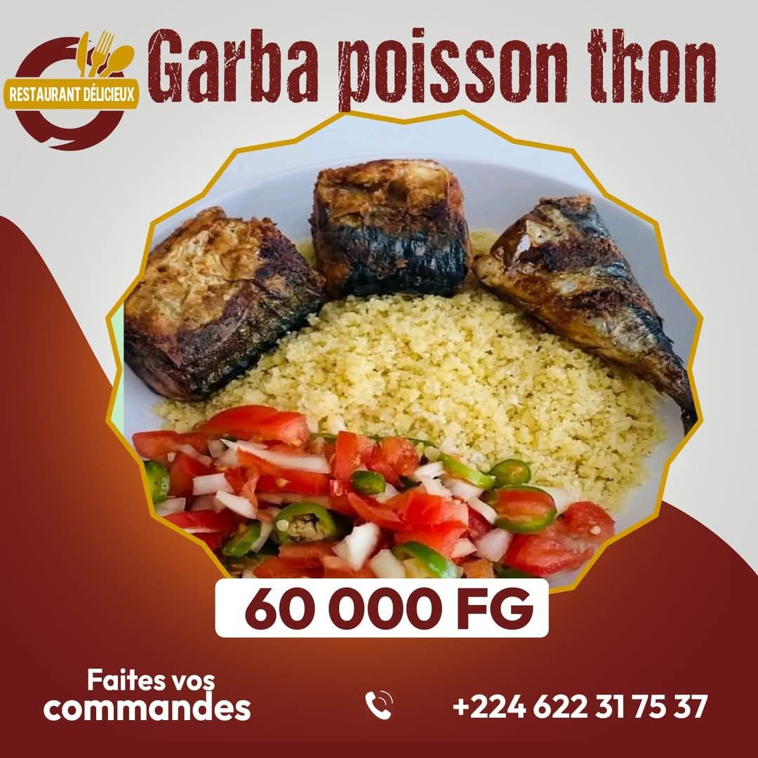 Garba poisson thon