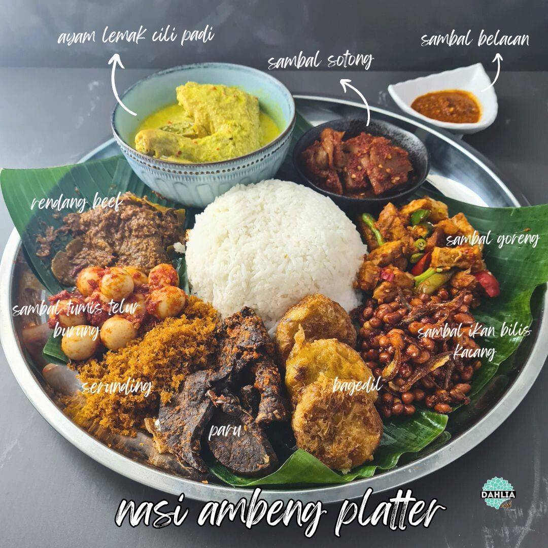 Nasi Ambeng Platter for 2 Pax