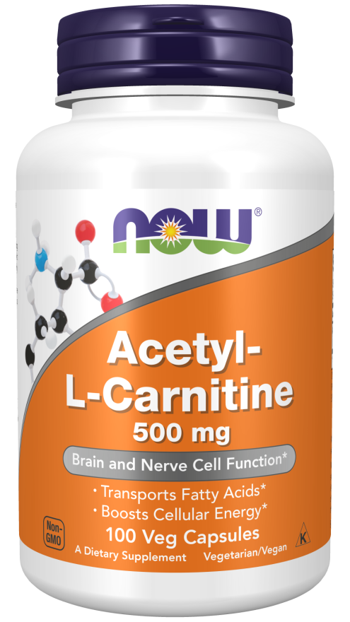 Acetyl-L-Carnitine 500 mg Veg Capsules