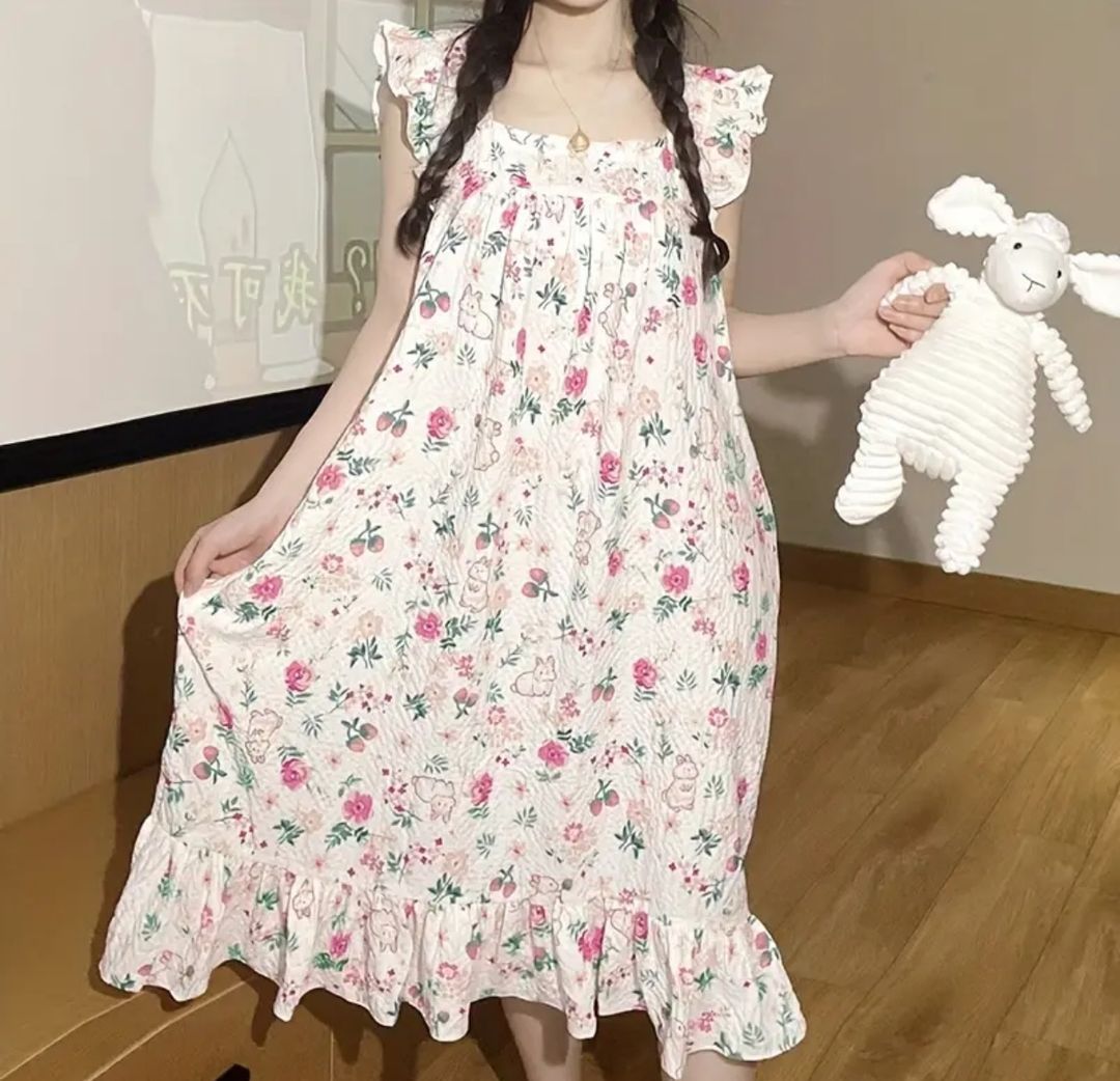 Rabbit flowers Dress