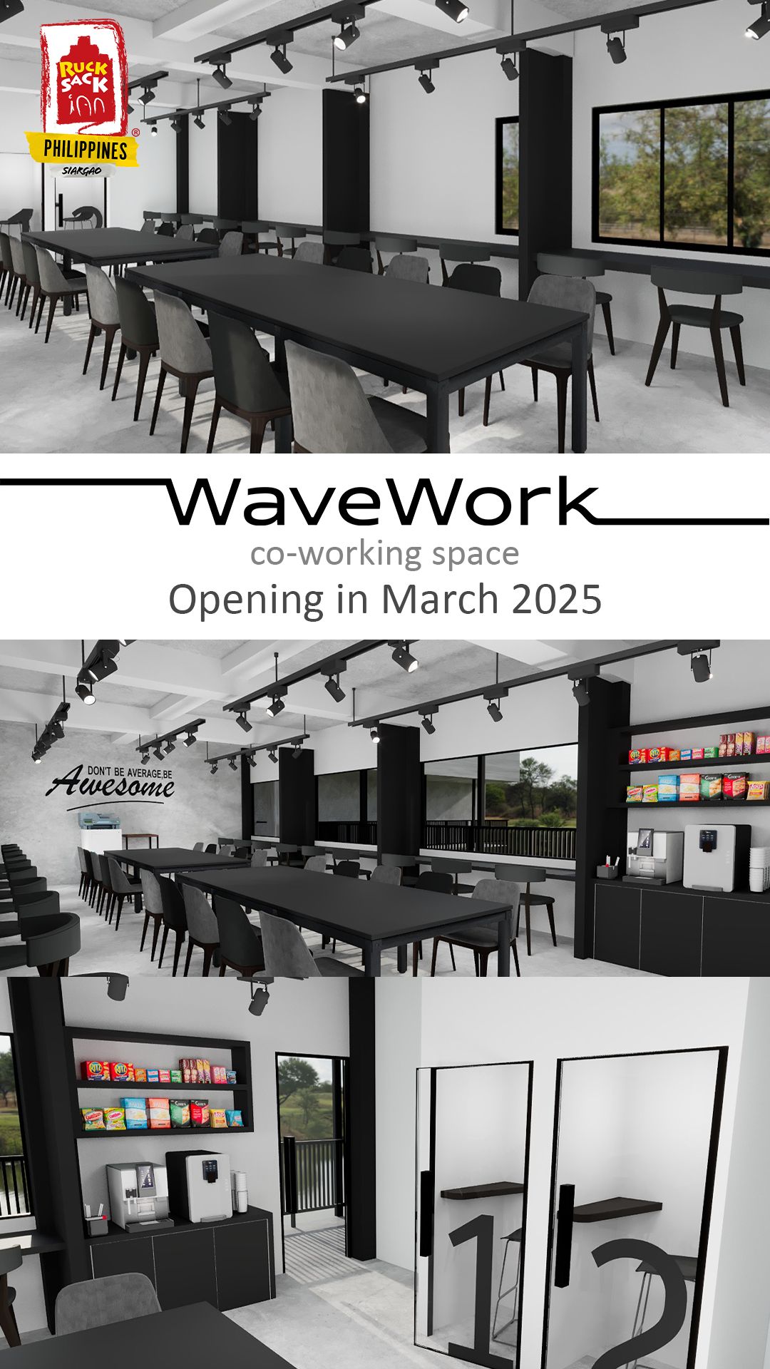 WAVEWORK Co-Working Space RSI Siargao 