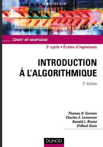 Introduction à l'algorithmique : Cours et exercices corrigés,