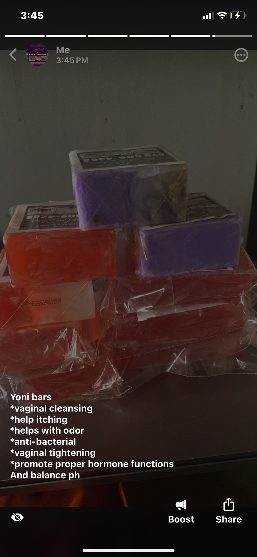 Yoni Soap bar 