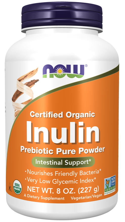 Inulin Prebiotic Pure Powder, Organic