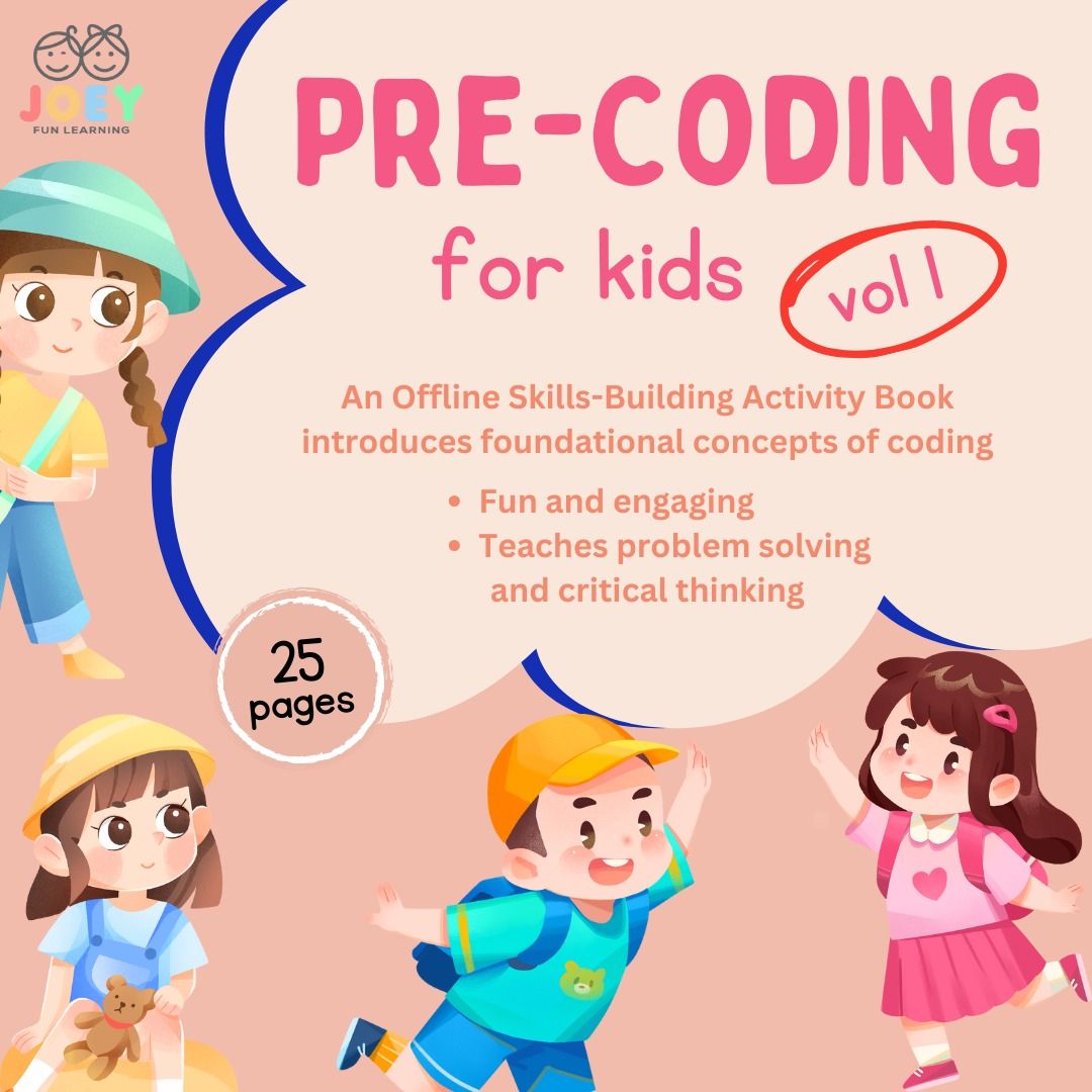 E-Book PDF Pre-Coding for kids vol 1