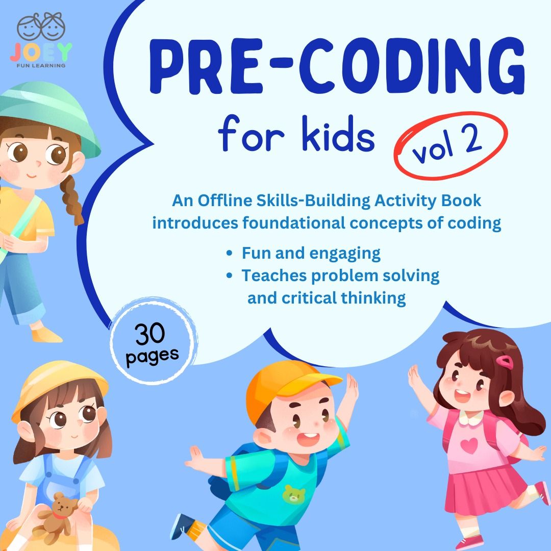 E-Book PDF Pre-Coding for kids vol 2