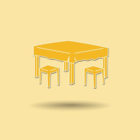 Yellow Table Cloth 