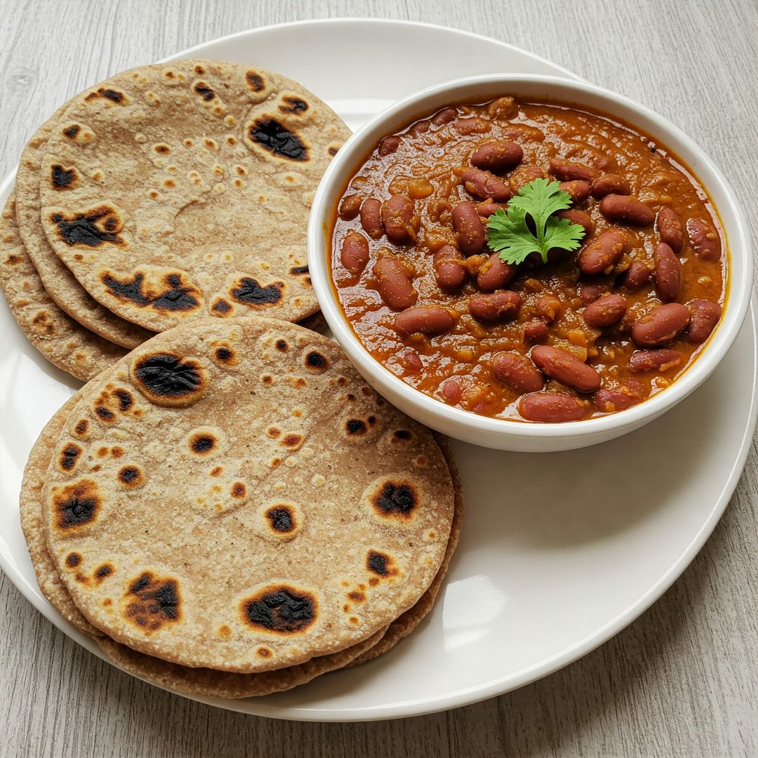 Rajma With Soft Tawa Roti (4)