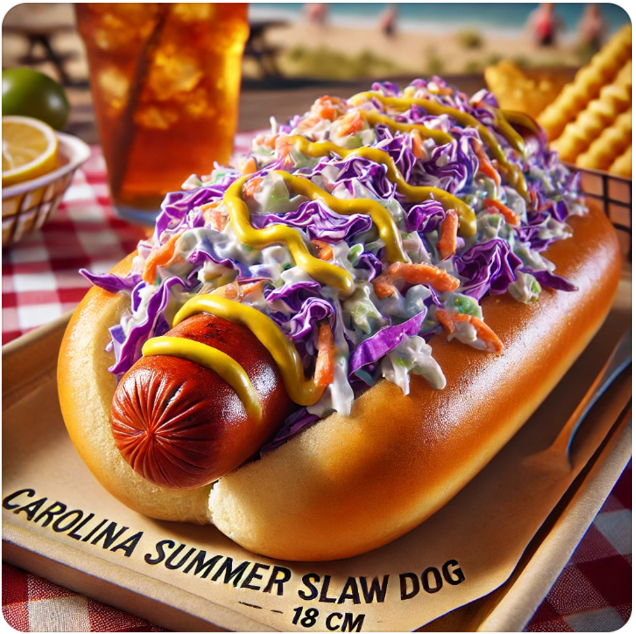 Carolina Summer Slaw Dog