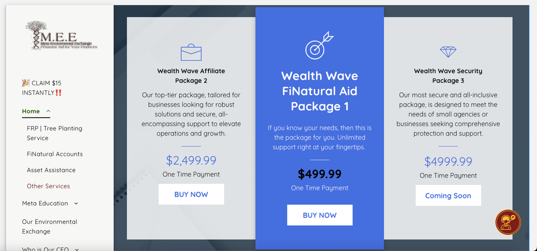 Wealth Wave Affiliate FiNatural Package #2