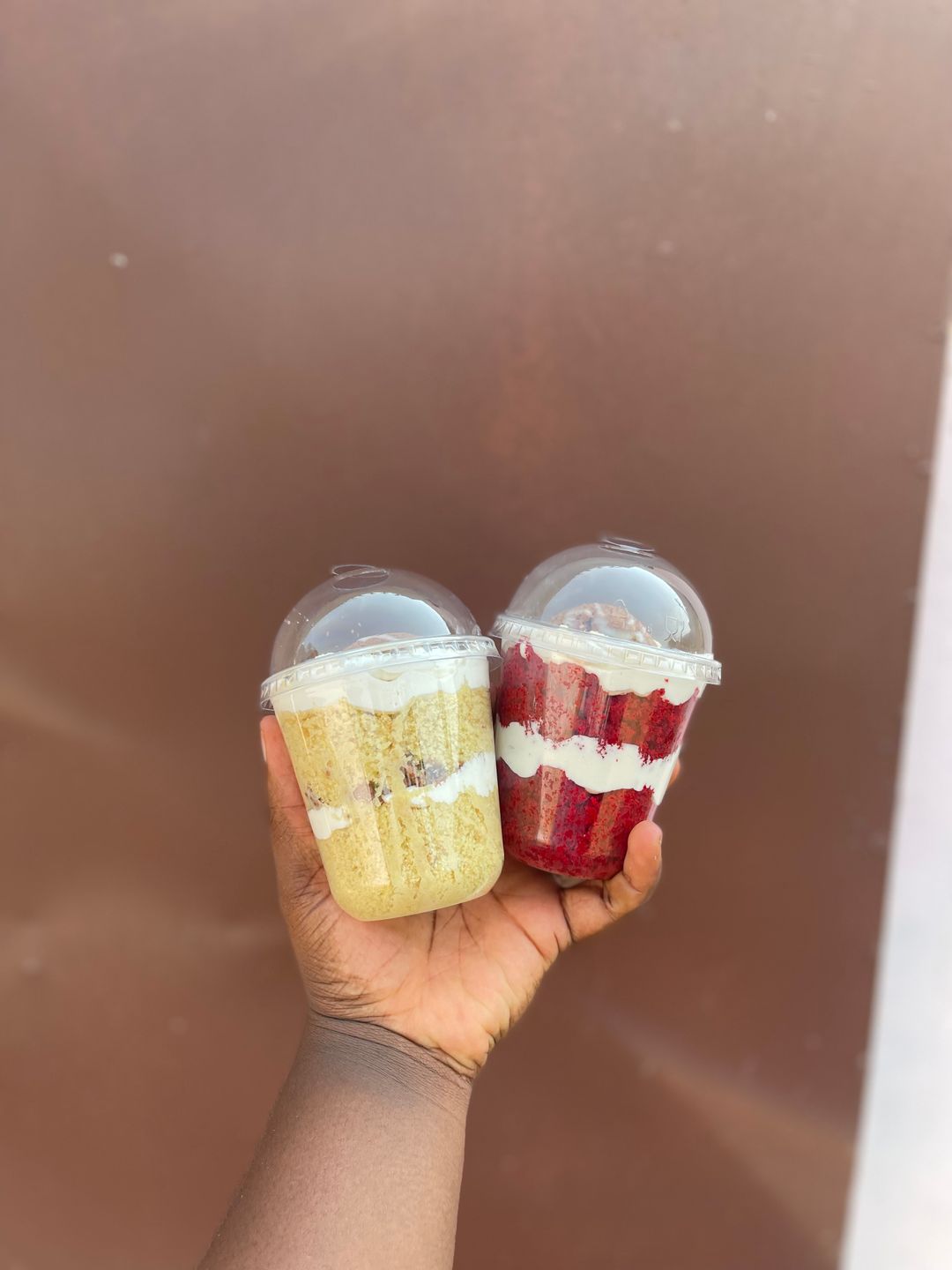 Cake parfait 