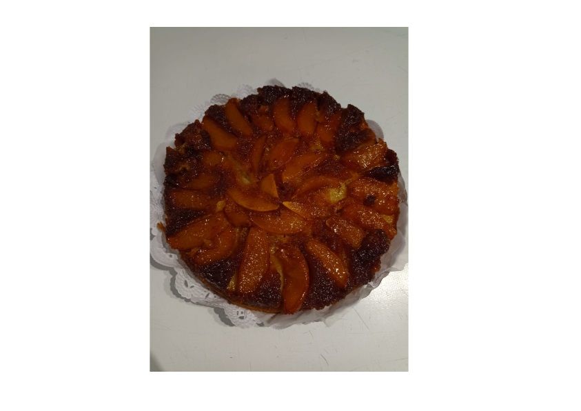 Torta Invertida de Manzana