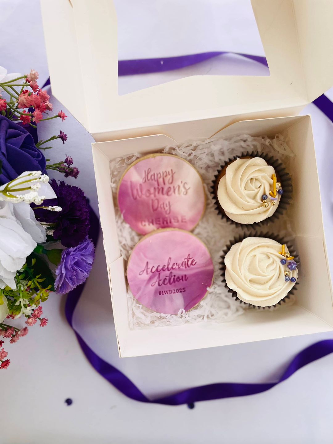 IWD Cookie Cupcake Combo
