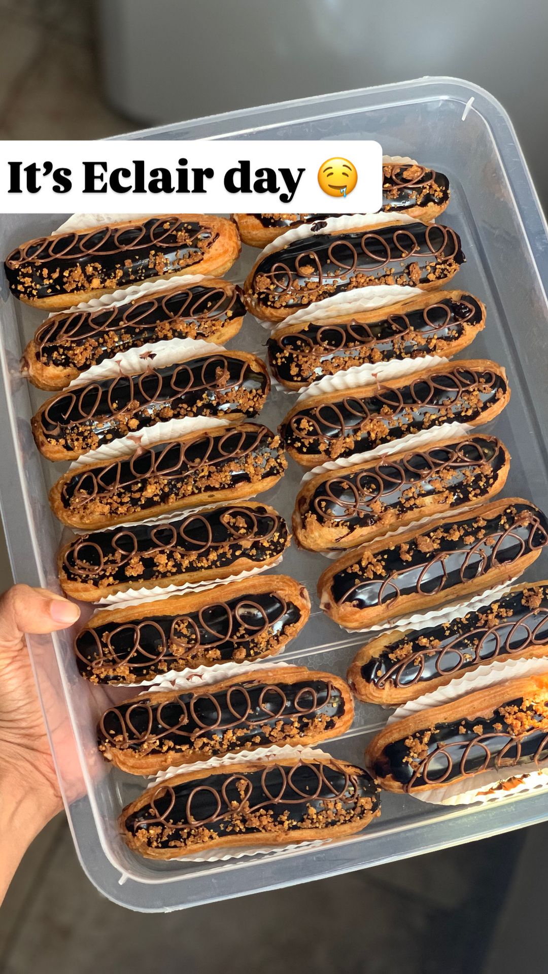 Nutella Eclair