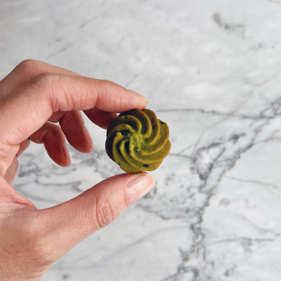 Uji Matcha Sesame Viennese Melts