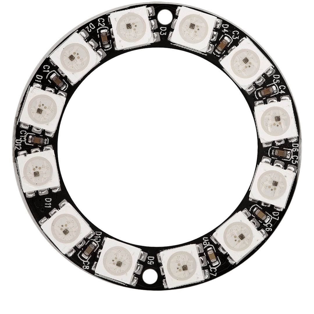 LED Ring 5V RGB WS2812B 12-Bit 37mm