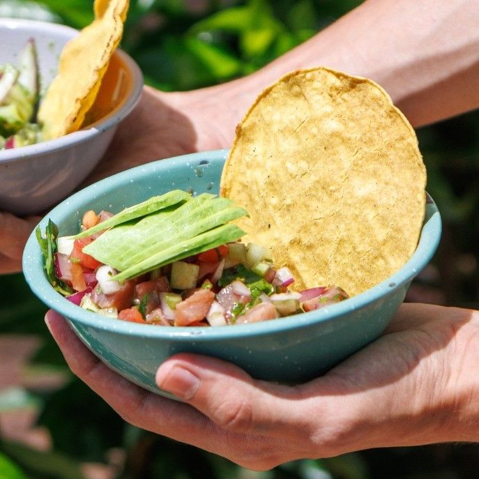 TOSTADA DE CEVICHE DE PESCADO