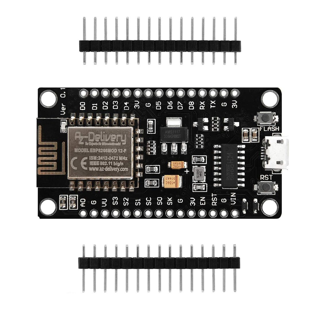 NodeMCU Lolin V3 Module ESP8266 ESP-12F WiFi with USB-C connector WiFi Development Board with CH340 unsoldered compatible with Arduino