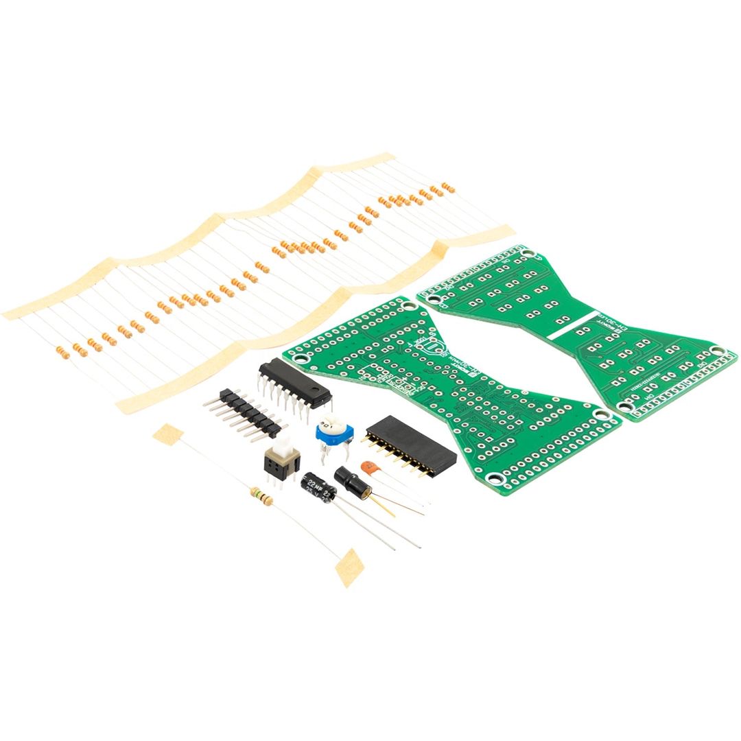 Hourglass kit: Electronics soldering & model making set | DIY Arduino soldering station | LED clock kit | Robot kit | Unique hourglass set