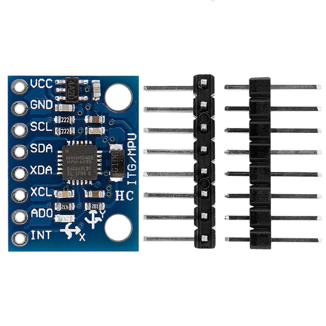 GY-521 MPU-6050 3-axis gyroscope and acceleration sensor