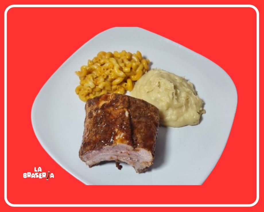 Plato de Baby Back 1/2 Rack