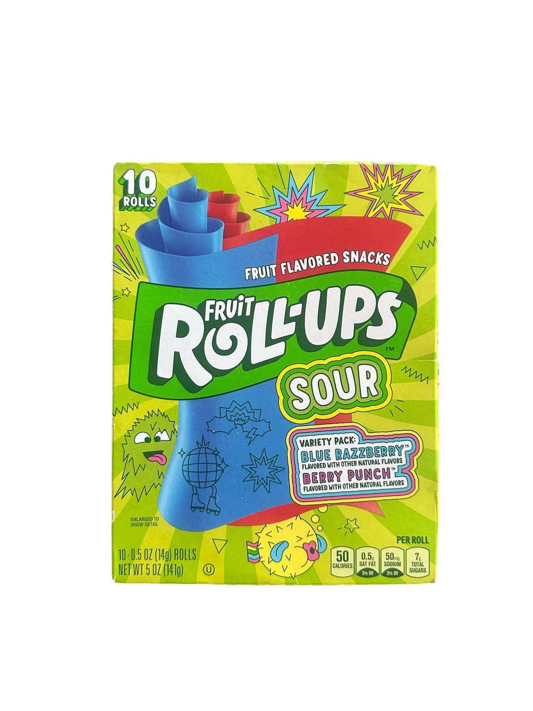 Fruit Rolls  Up Sour