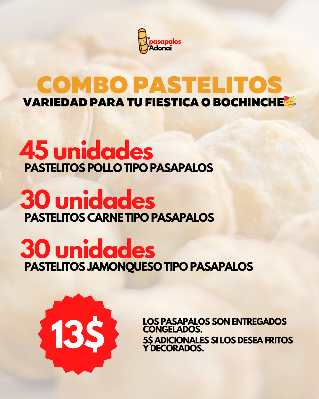 Pastelitos Variados