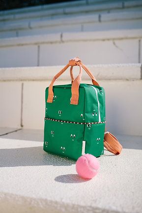 Green eyes spy backpack - small