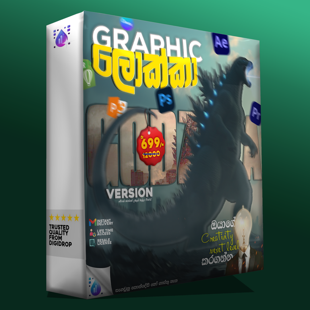 Designing, Editing Giga Bundle (Godzilla Version)