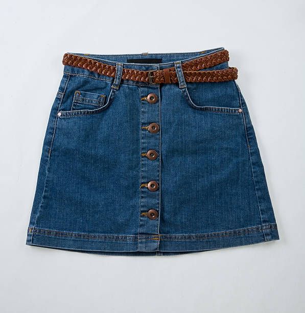 jean skirt