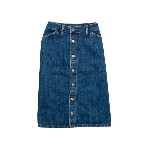 jean skirt