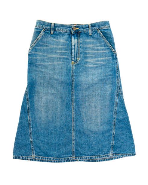 jean skirt