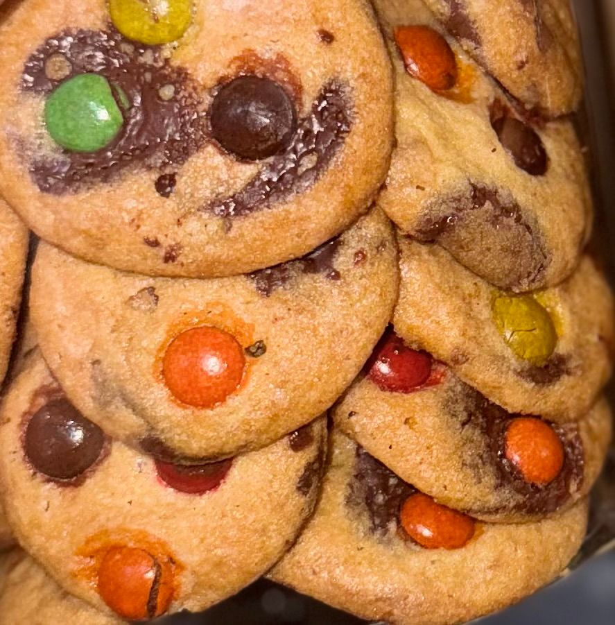 M&M cookies