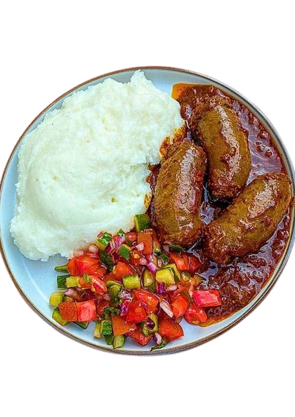 Sadza Sausage: Smoky, Spicy!